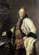 Dimitri Levitzky Portrait of Architect Alexander Kokorinov oil